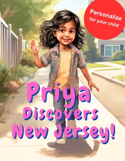 CUSTOMIZE AND ORDER: Your Child Discovers New Jersey!